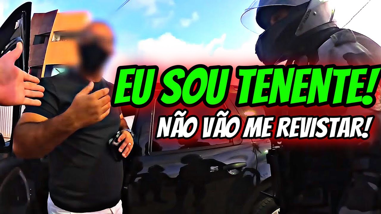 POLICIAIS / MILITARES SENDO ABORDADOS POR POLICIAIS (EP.13)