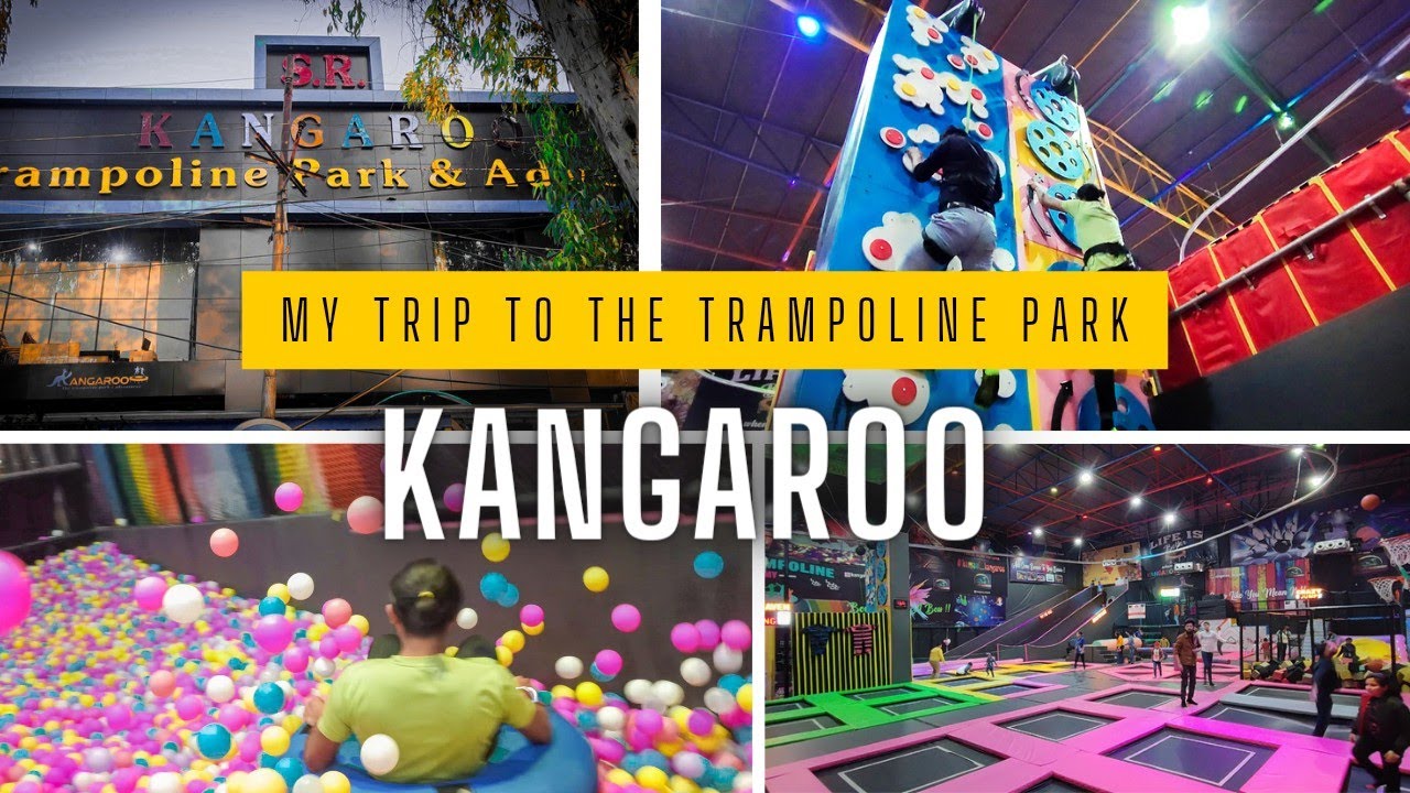 KANGAROO || Trampoline Park || Fun Day || Vlog 9 || Lucknow