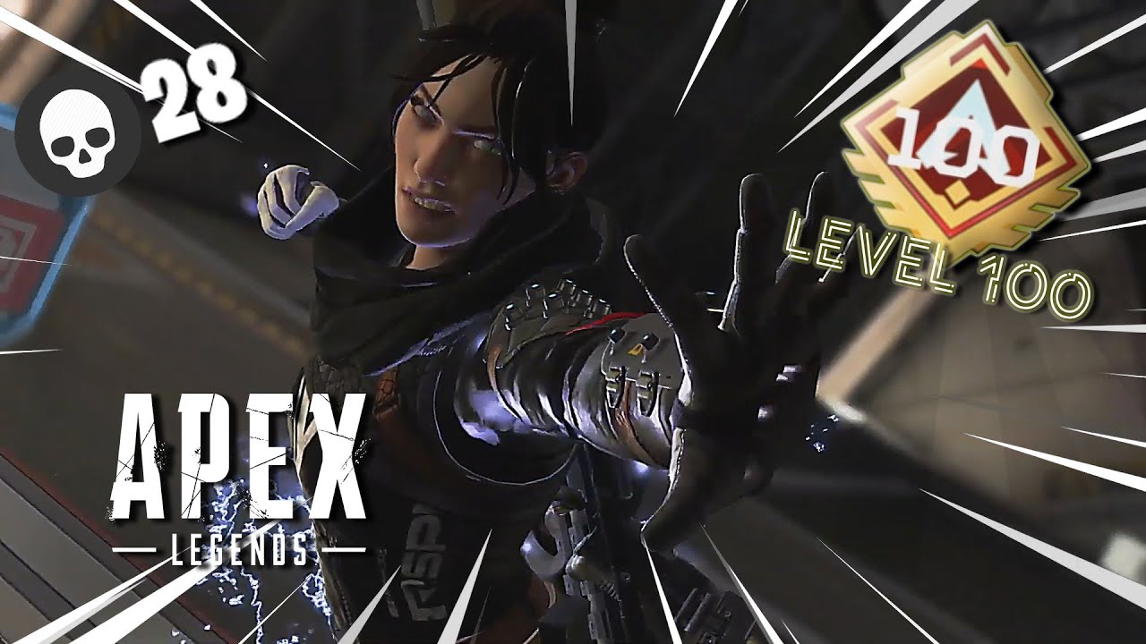 28 KILLS in Apex Legends and Reaching Level 100
