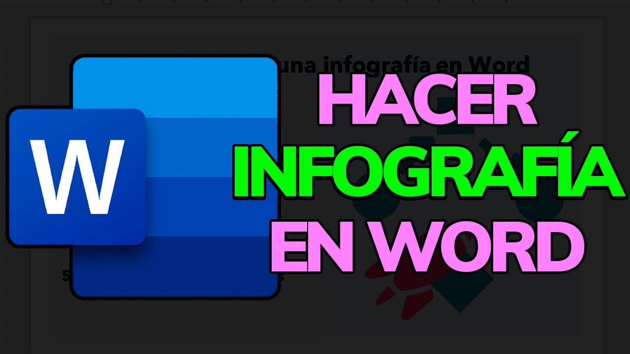 ➡️ Cómo hacer una INFOGRAFÍA en WORD ➜ TUTORIAL Paso a Paso