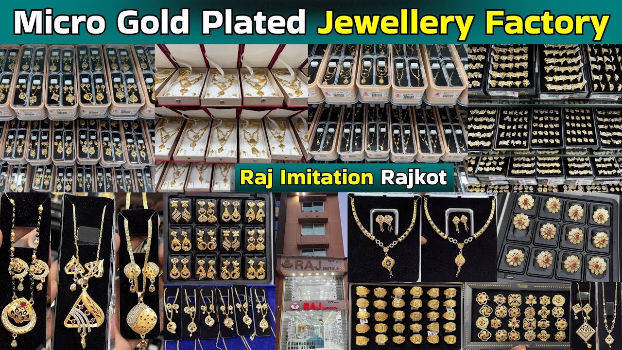 Rajkot's Biggest Micro Gold Plated Jewellery Manufacturer | Real Gold Look Jewellery | Smart Bhaiji