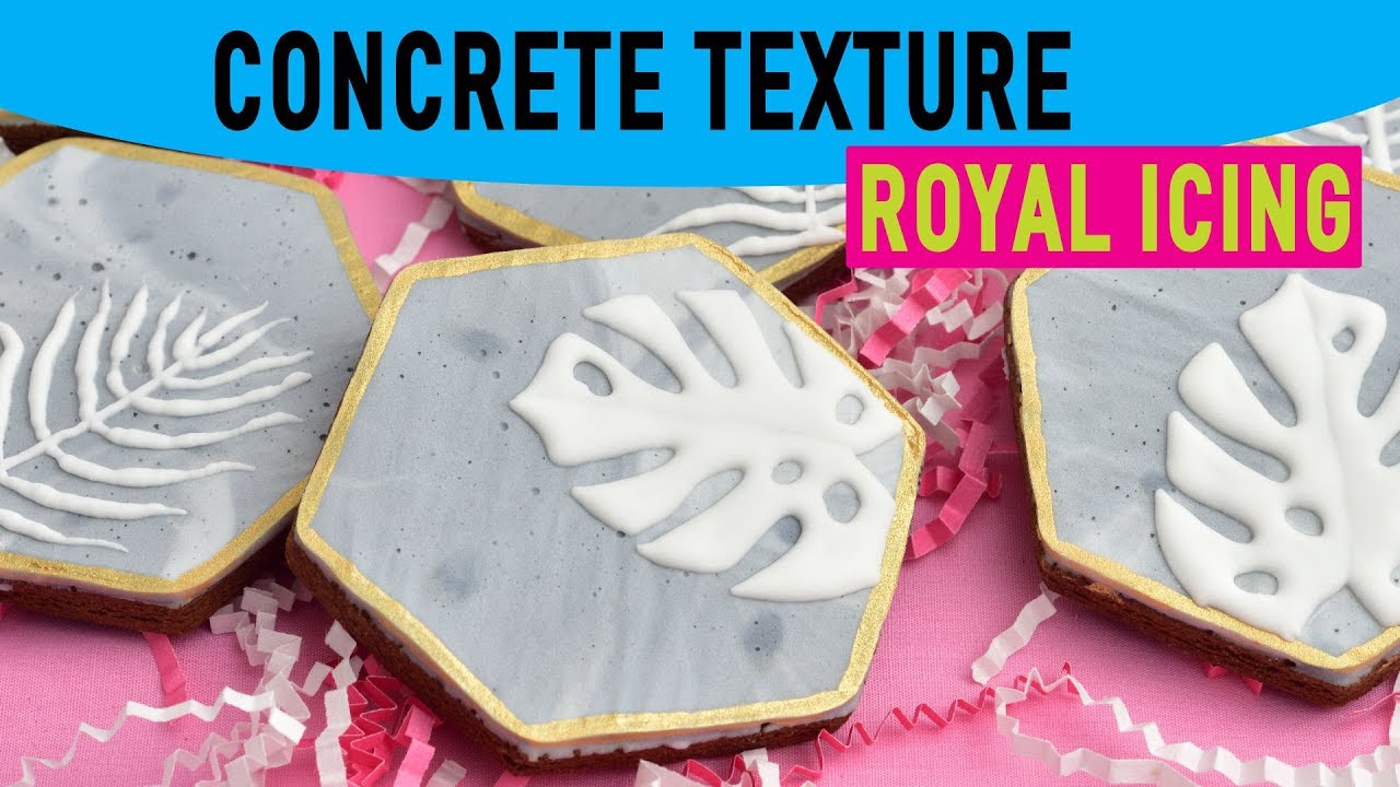ROYAL ICING CONCRETE TEXTURE