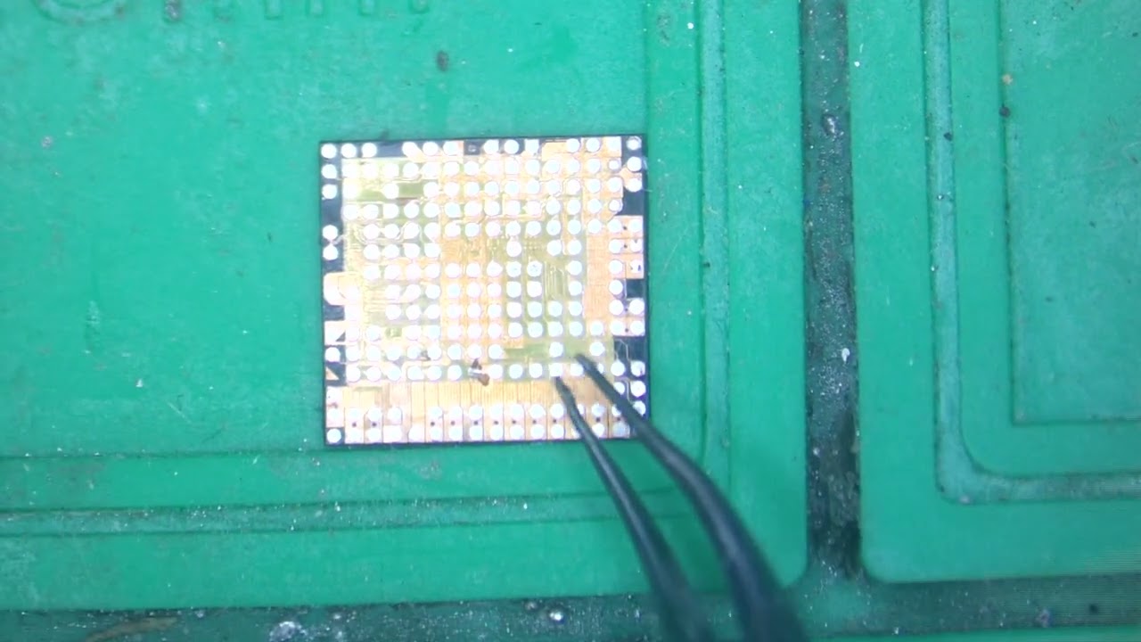 How to reball Power ic step by step complete tools megnatic pad for reballing