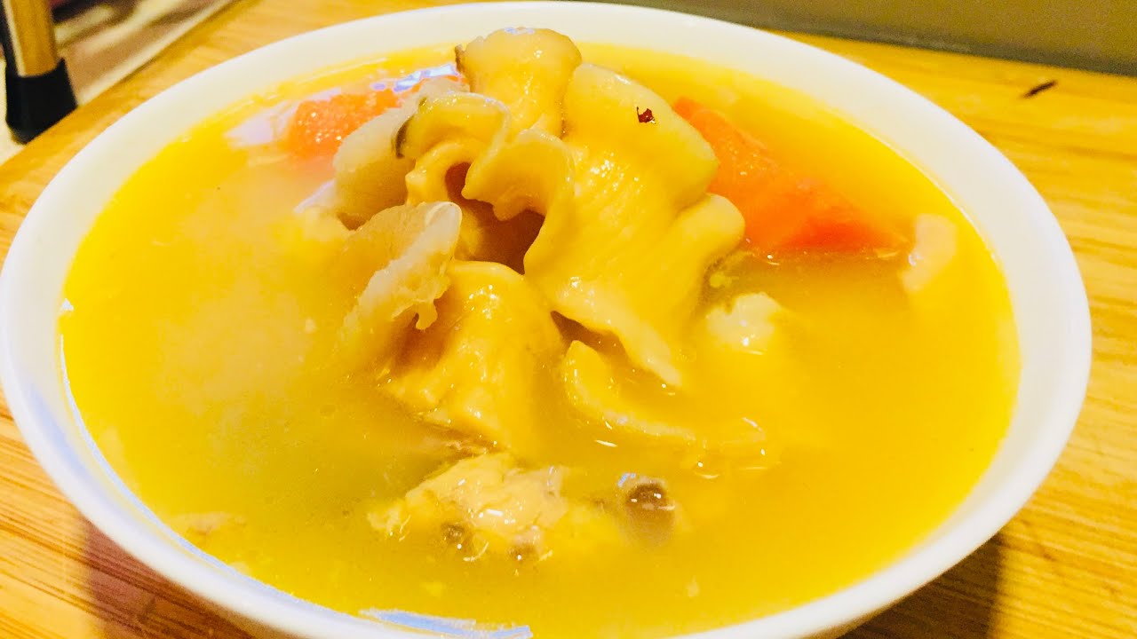 How To Cook Fish Maw and Chicken Soup | Amylyn&rsquo;s Kitchen