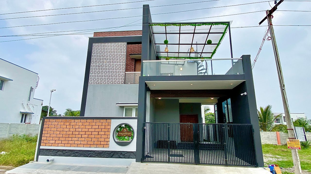 வீடு கட்டினா இப்படி கட்டுங்க 😍🏡|  Architect Design 3BHK Duplex House | Epi-855