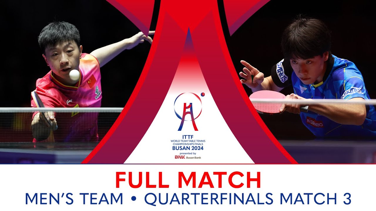 FULL MATCH | SHINOZUKA Hiroto vs MA Long | MT QF | #ITTFWorlds2024