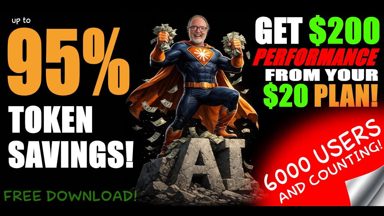 Slash Claude LLM Token Bills 95%: jCodeMunch MCP Tutorial & Real Savings!