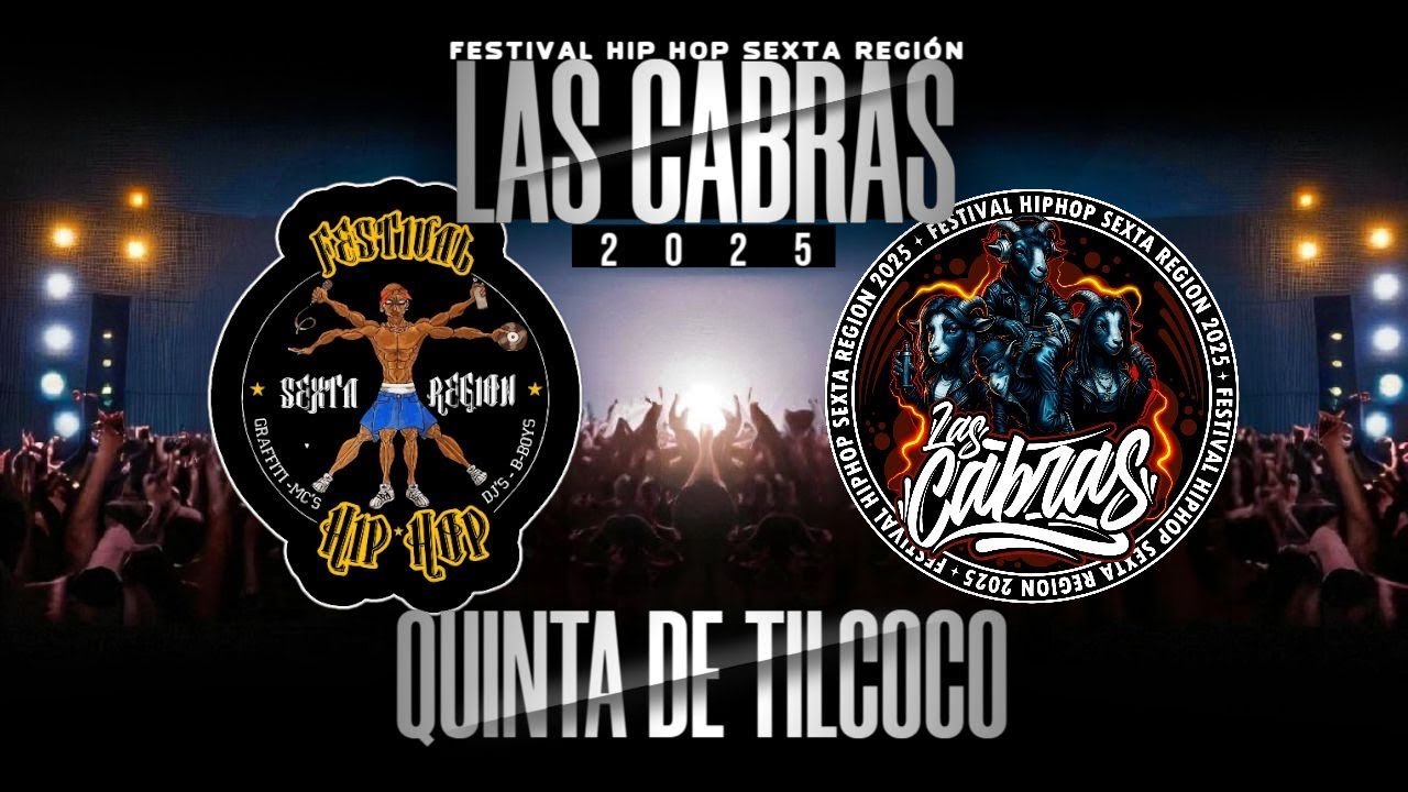 PROMOCIONAL QUINTA DE TILCOCO GUACARHUE 2025FESTIVAL HIP HOP SEXTA REGION