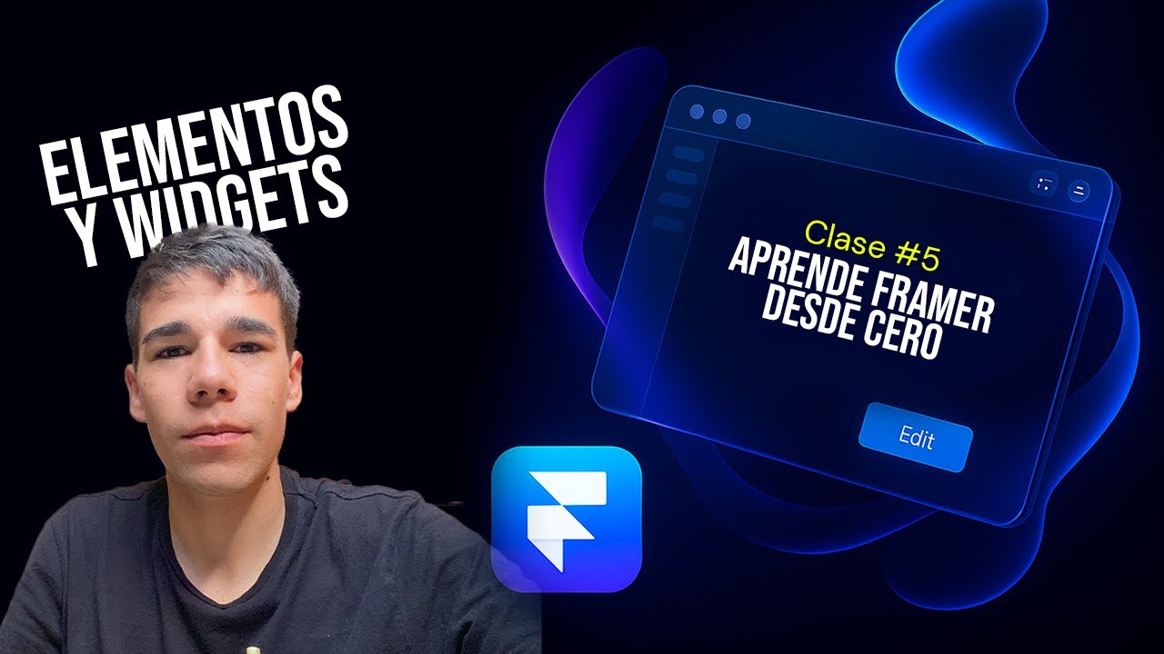 Curso básico de Framer #5 | Elementos y widgets de Framer