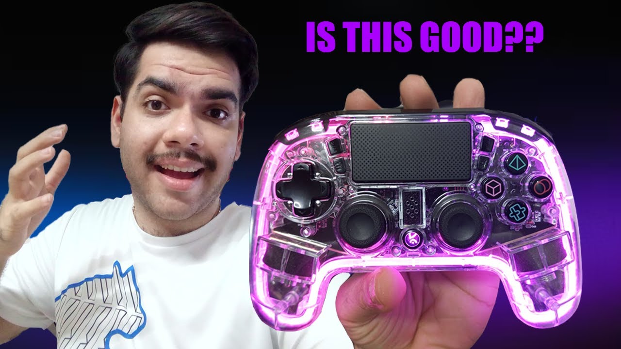 Transparent RGB Wireless Gaming Controller - Kreo Mirage | Malayalam Review