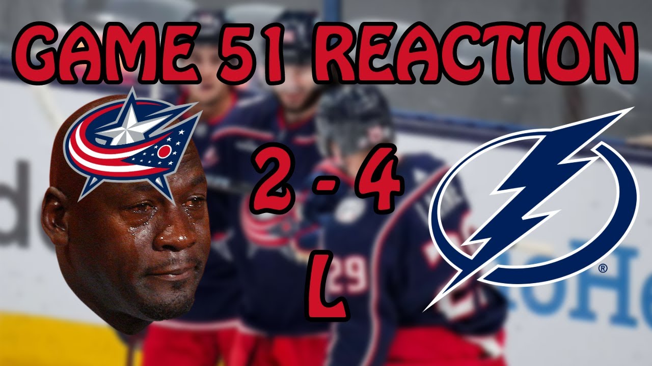 Same Old Same Old | Blue Jackets vs Lightning Reaction