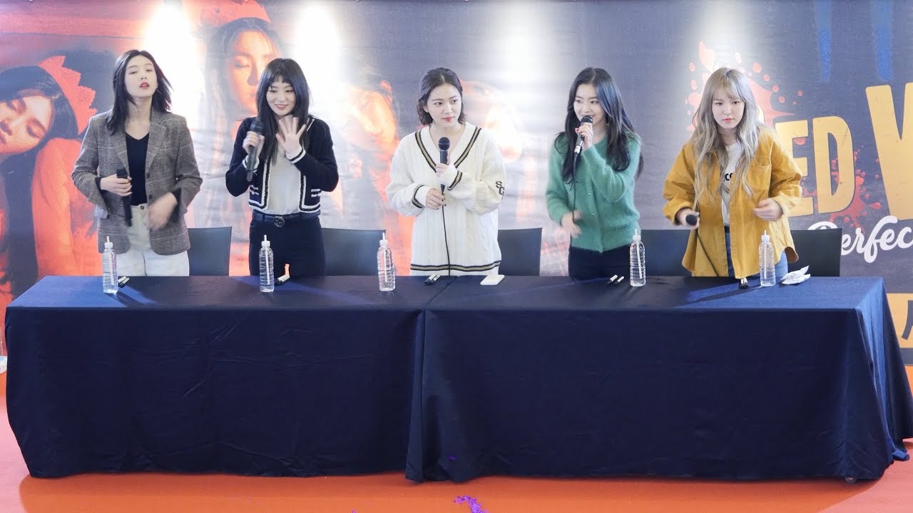 171123 레드벨벳 Red Velvet 팬싸인회 시작인사 & 첫줄 싸인 FanSign Event Openning _ 전체직캠 _ 여의도