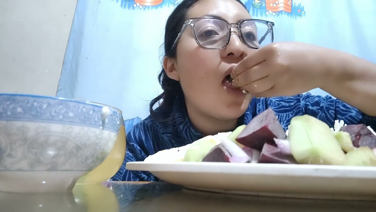 Ladakhi 2nd mukbang video😋