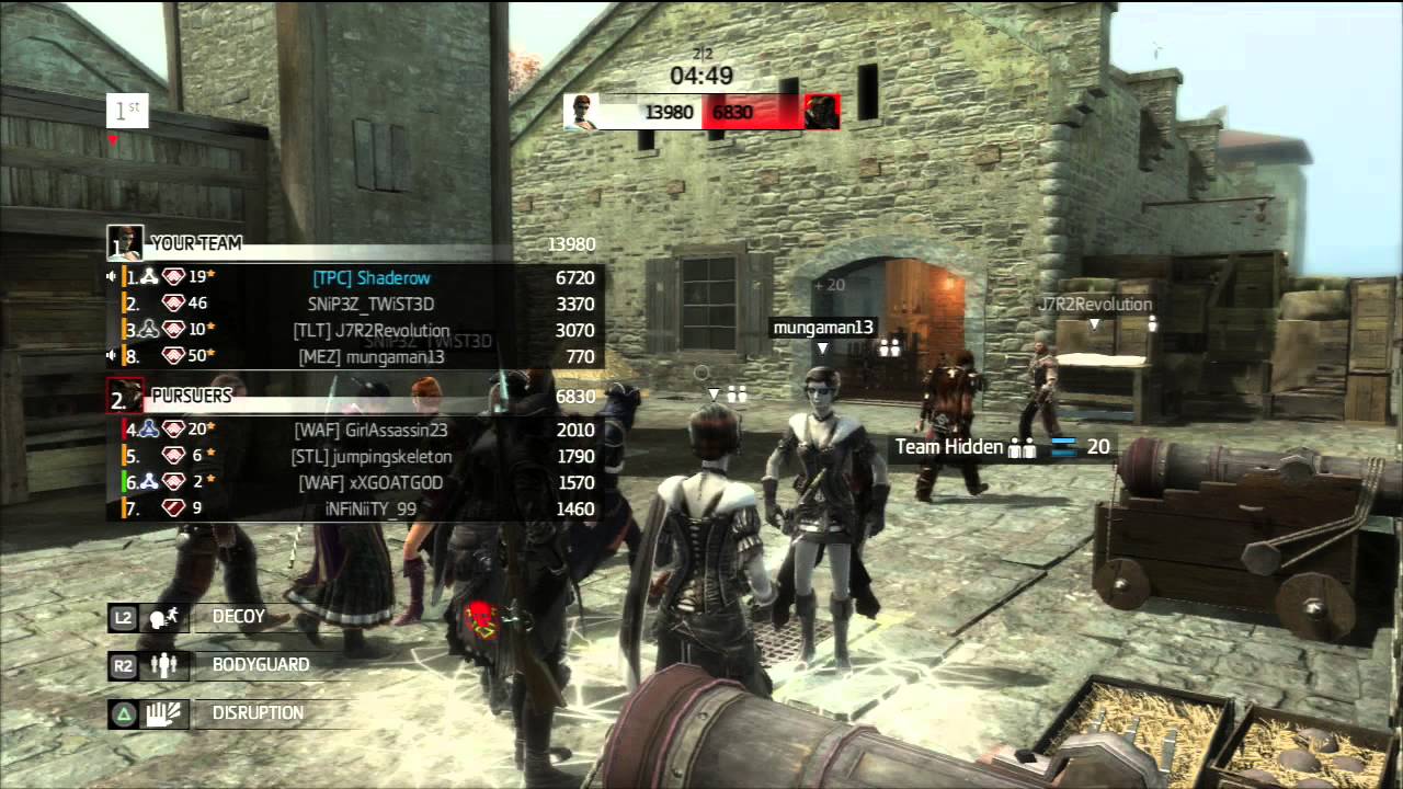 AC3/ Manhunt/ Pity they always leave... / No smoke