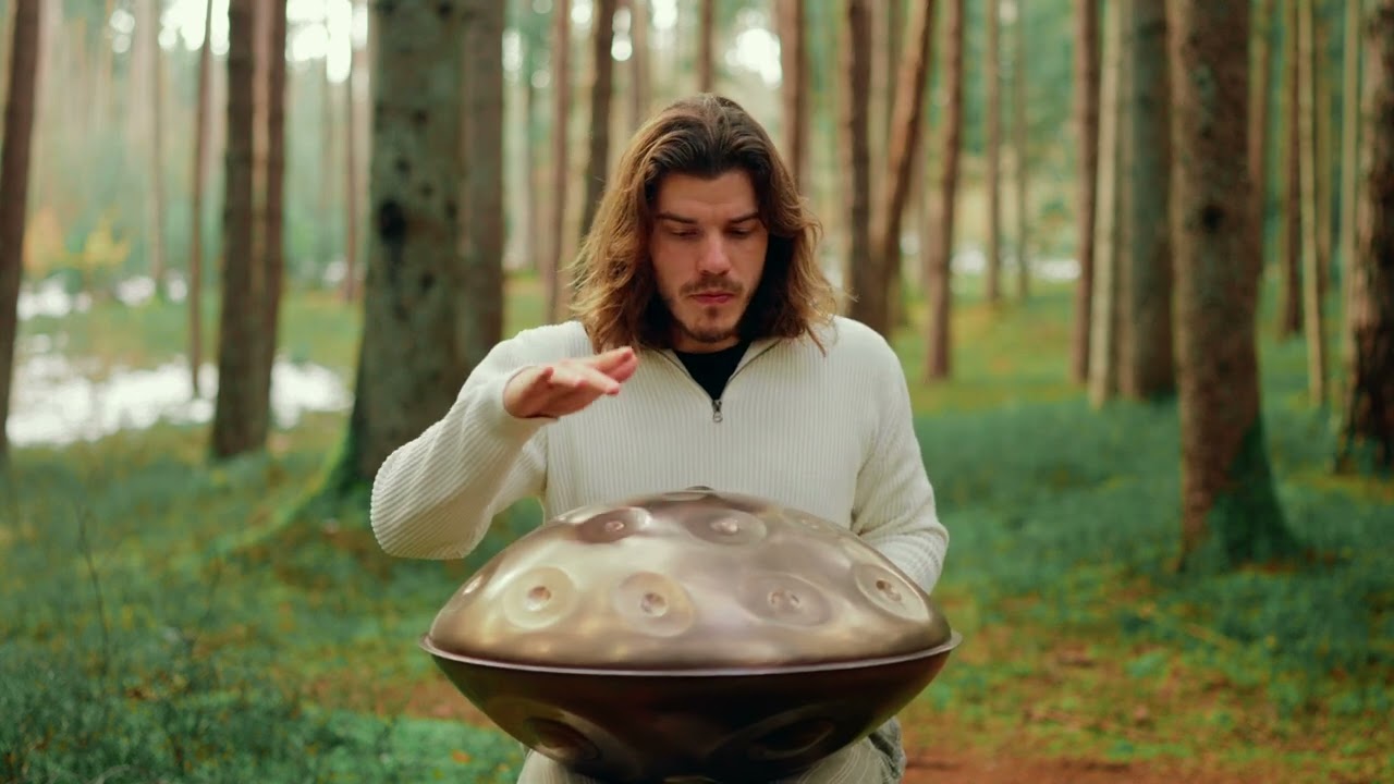 Forest Light | 1 hour handpan music | Konstantin Rössler