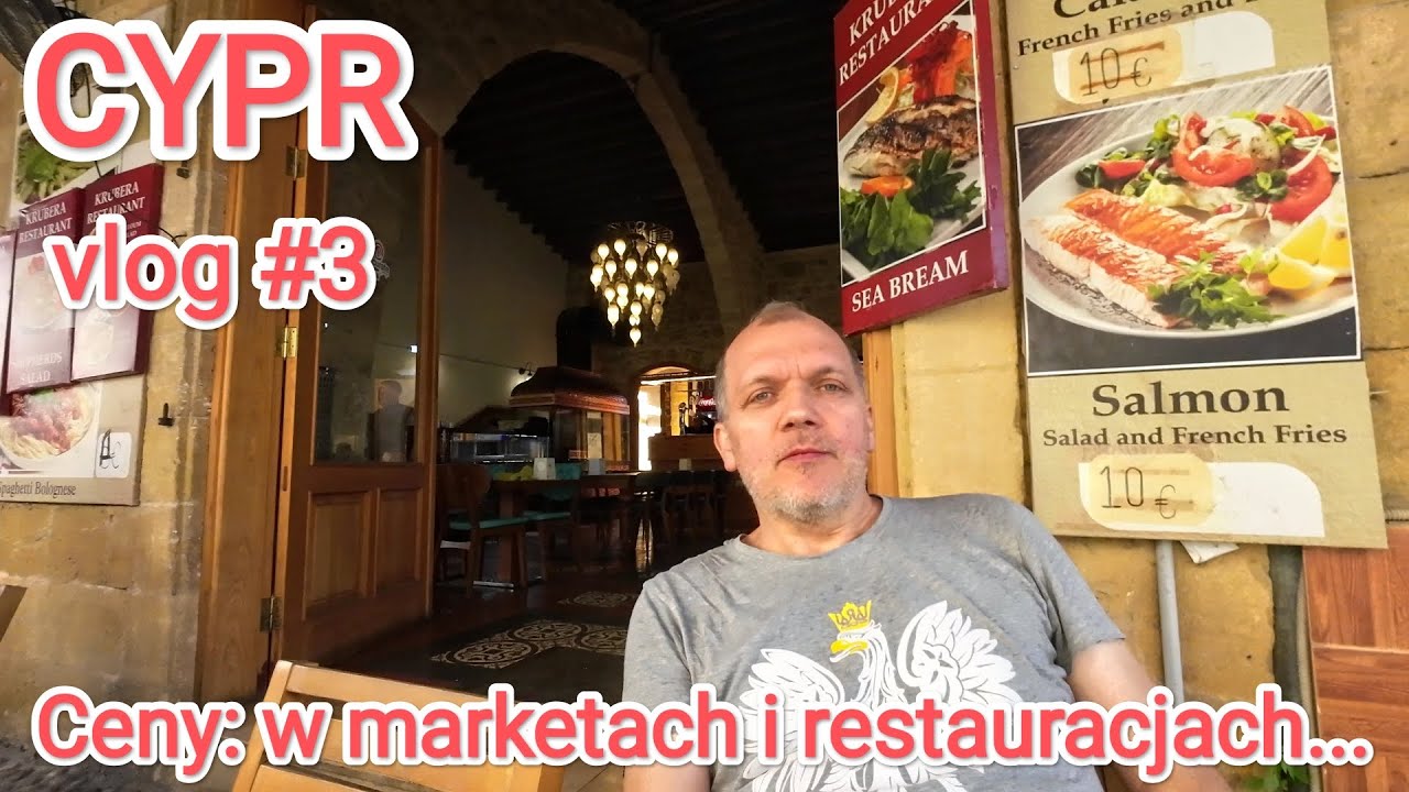 CYPR Vlog #3 Ceny: w marketach i restauracjach...#podróże #cypr #travel #food #ceny