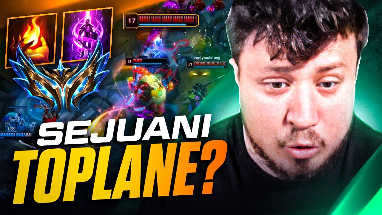 Sejuani üst koridor ile Kore challenger 1100 puan olan oyuncu