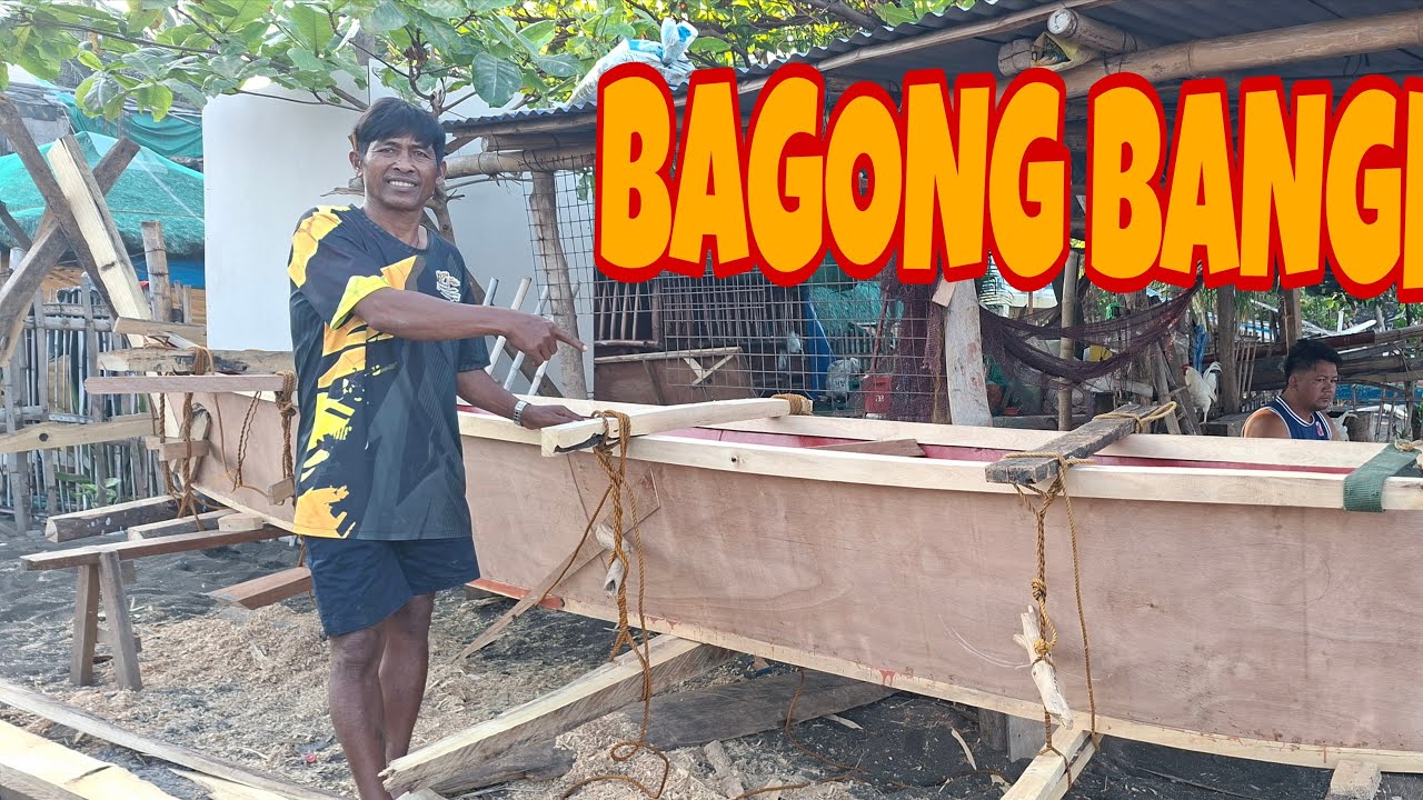 MALAPIT NG MATAPOS ANG BAGO NATING BANGKA#JAPER SNAPER