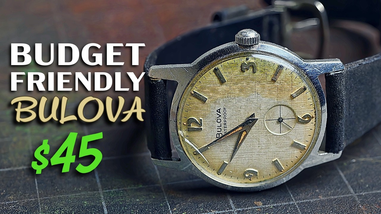 Скрытая жемчужина или хлам с eBay? Реставрация часов Bulova Linen Dial 1965 года