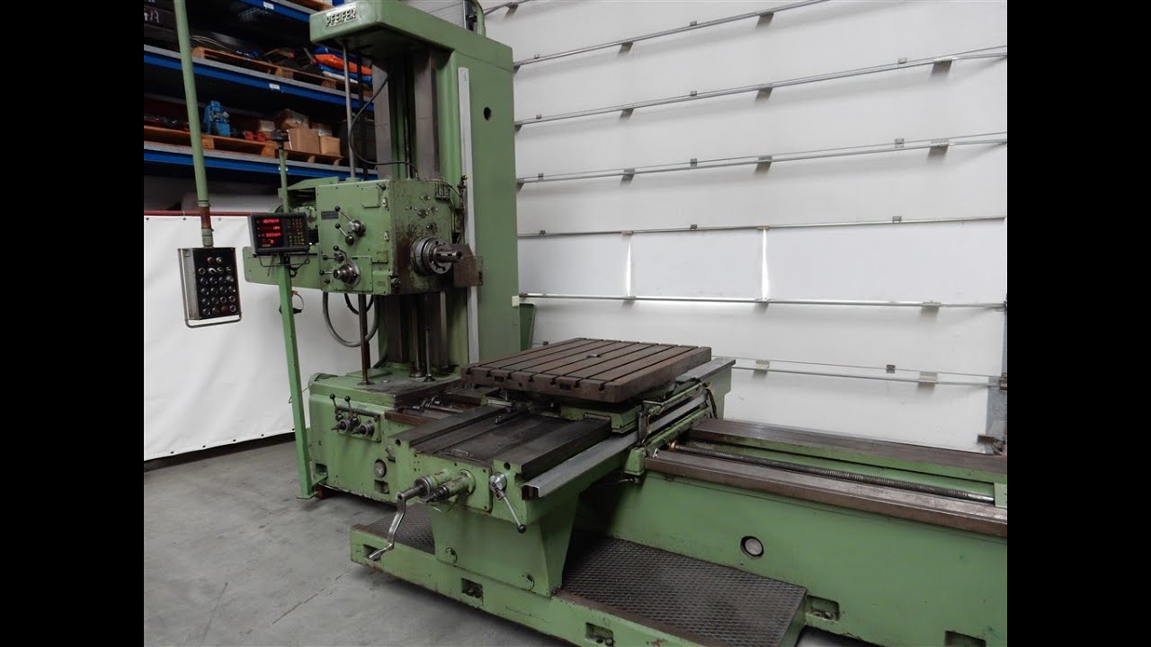 Used Boring mill Pfeifer F80 for sale