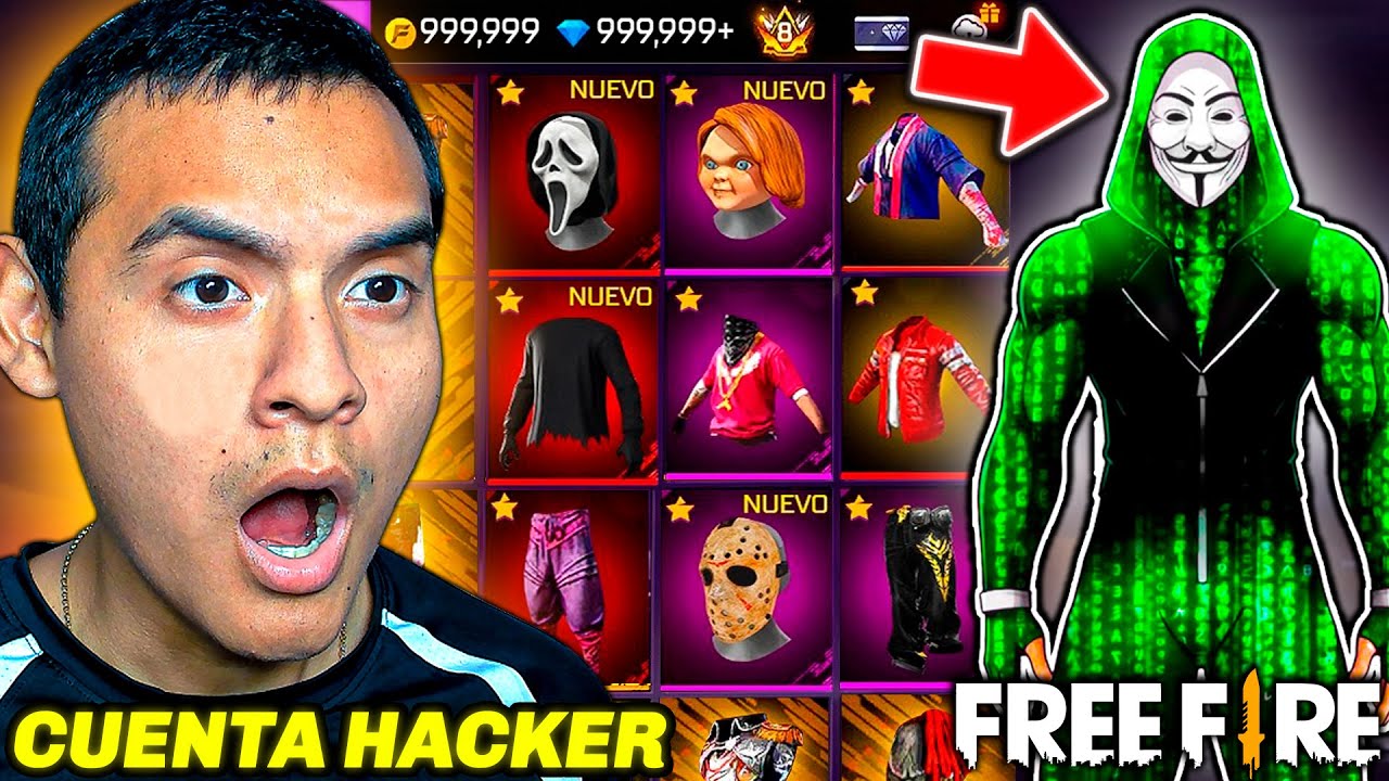 ENTRÉ a la CUENTA de un HACKER y ESTO ENCONTRÉ 😱🔥 | Free Fire