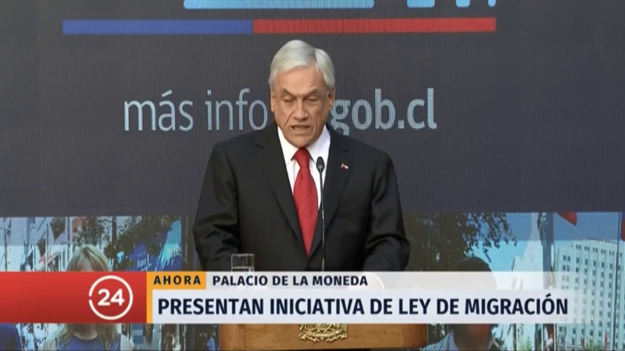 Presidente Piñera anuncia que Chile crea visa de residencia temporal para venezolanos
