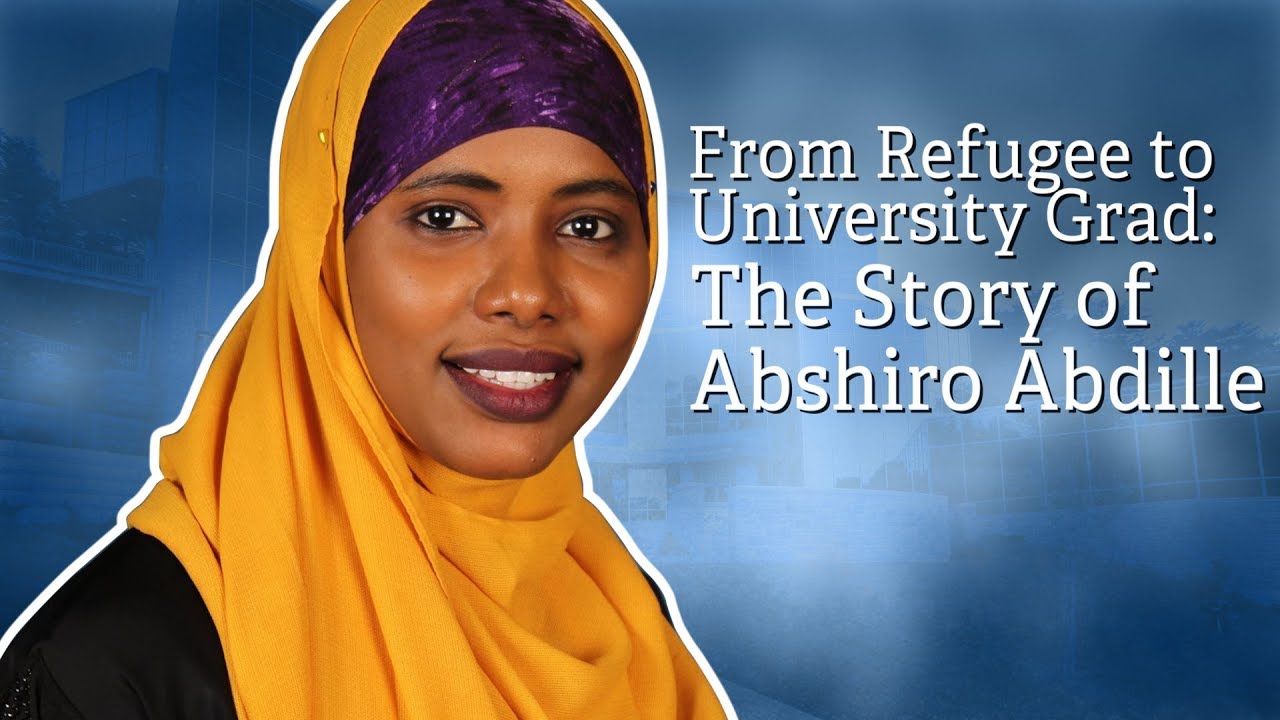 From refugee to university grad: The story of Abshiro Abdille