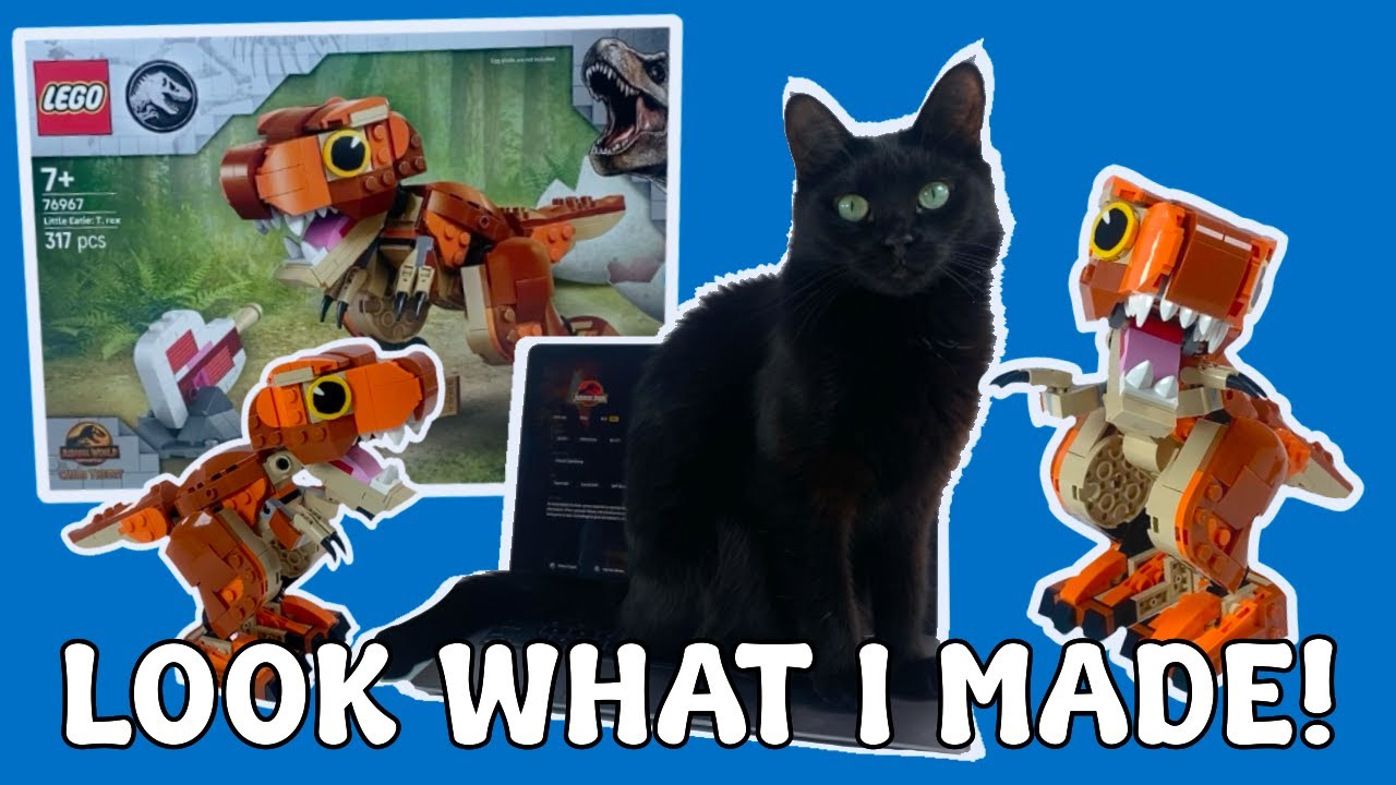 LEGO Jurassic Park 76967: Little Eatie T-rex Set Review