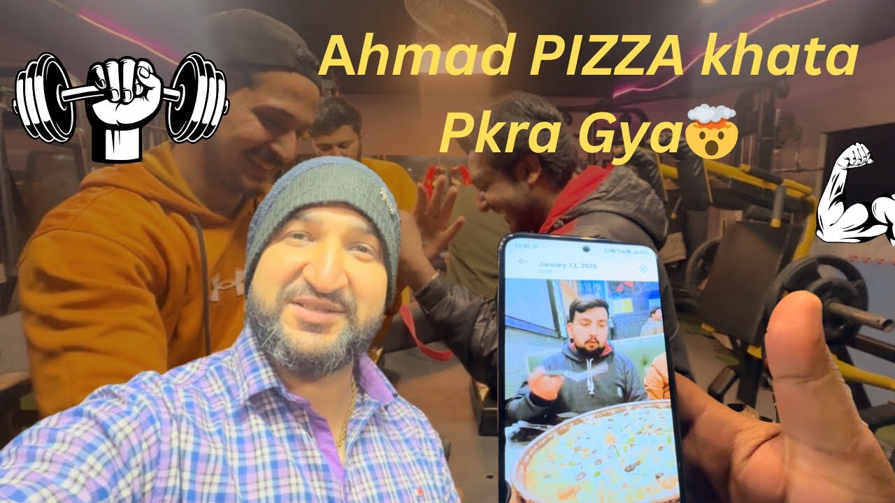 Ahmad Pizza Khata Pkra Gya 😂😱 | Aj Sab Log Late ho Gaye