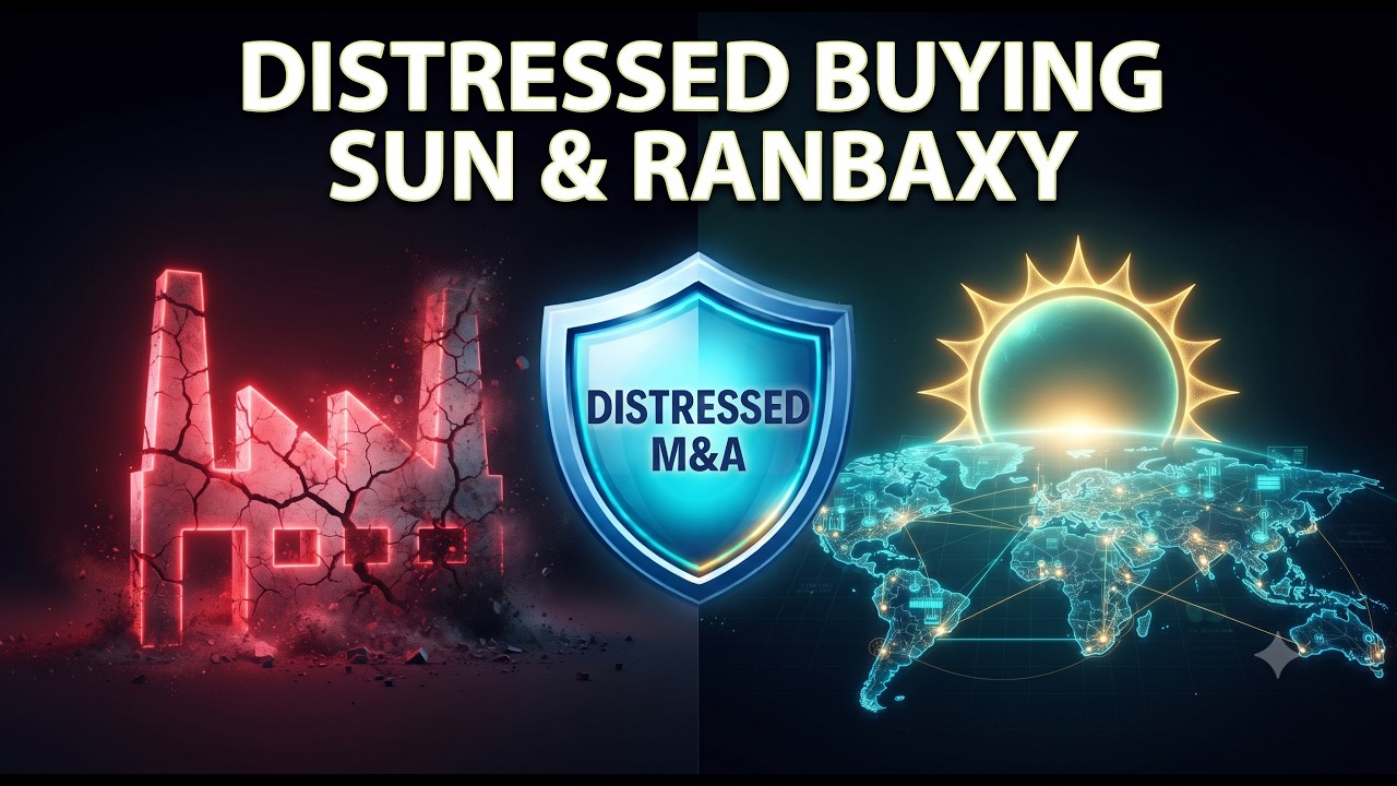 The Sun Pharma & Ranbaxy Merger: Anatomy of a Distressed Acquisition 🇮🇳⚖️