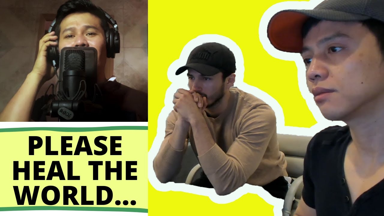 MARCELITO POMOY | Heal the World (Michael Jackson) - A tribute song for Covid-19 victims | REACTION