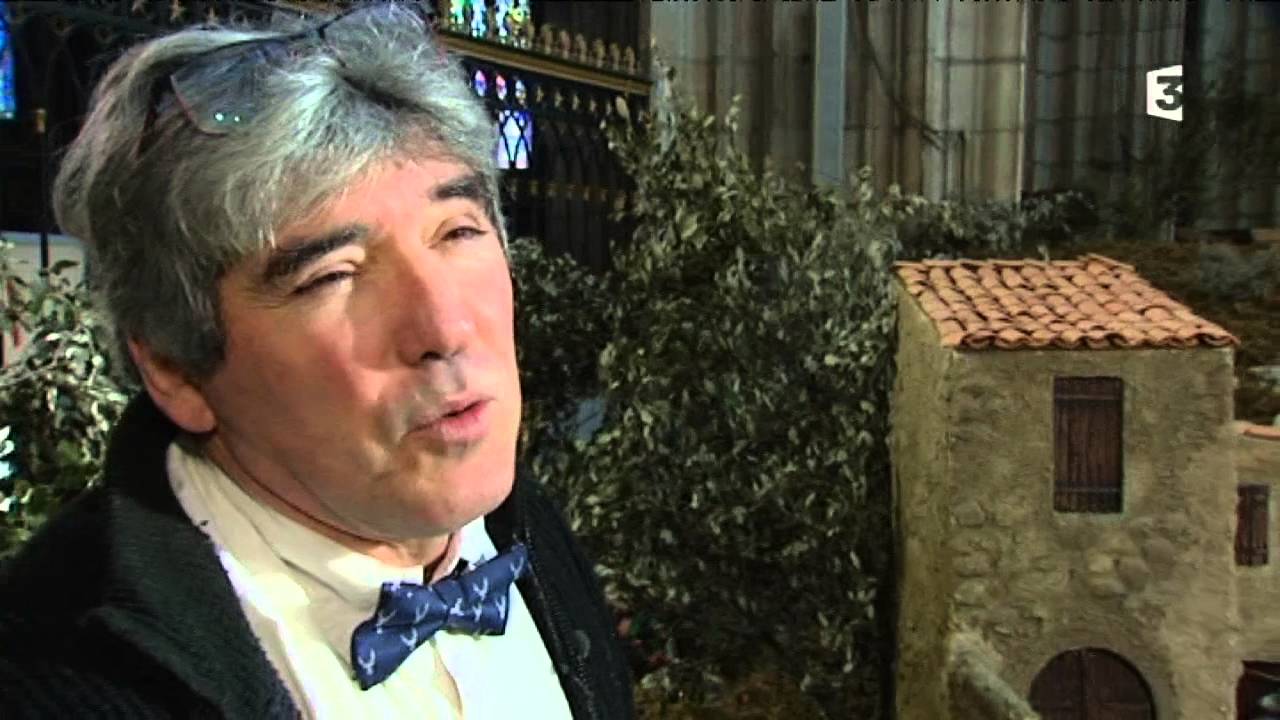 Cathédrale Orléans : la crèche de Noël a des allures provençales