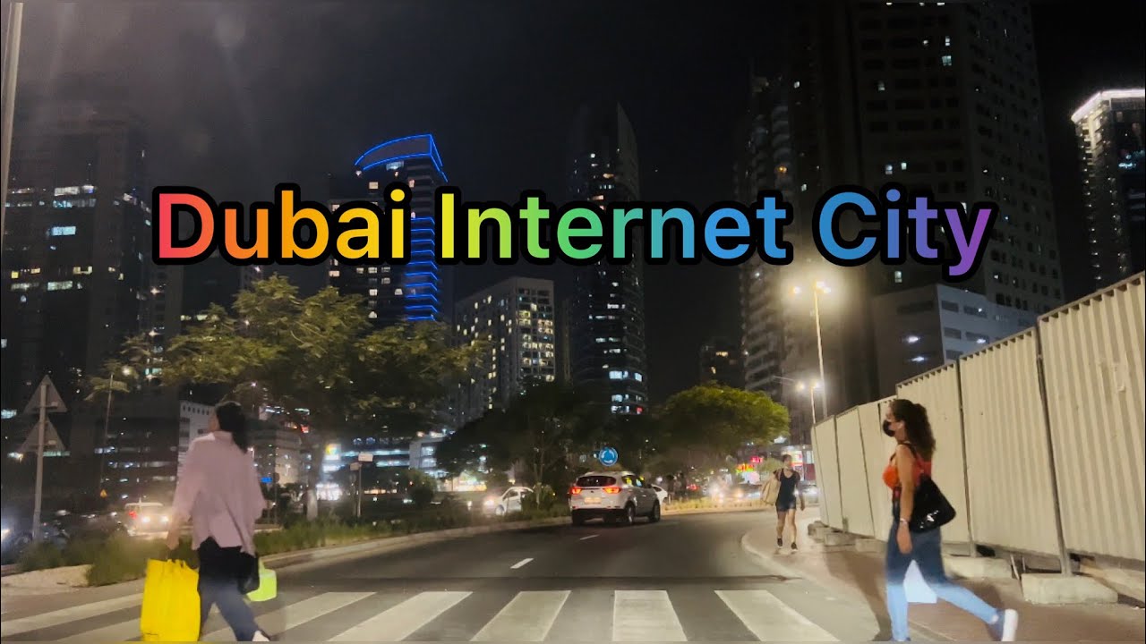 Dubai Internet City (4K HD) | Barsha Heights Tecom | Driving Tour in this Beautiful City 🇦🇪