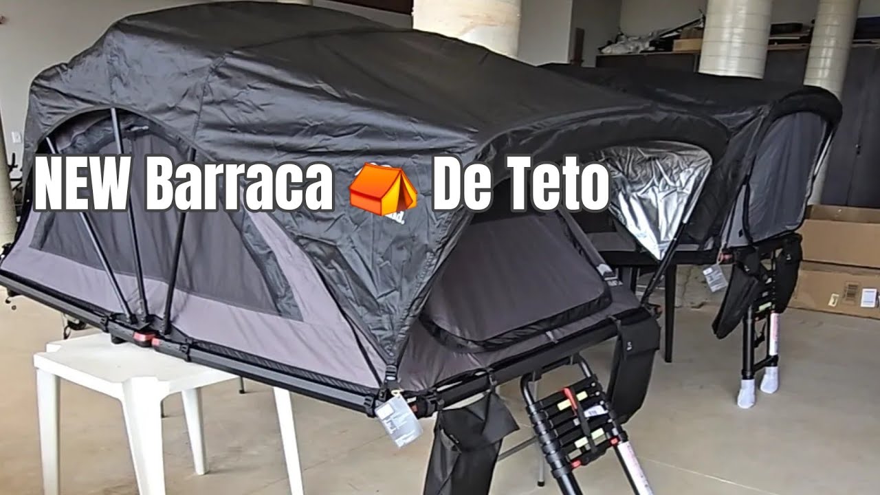 Barraca ⛺ De Teto para duas três ou quatro pessoas, camping 🏕️, Overland, Expedições 