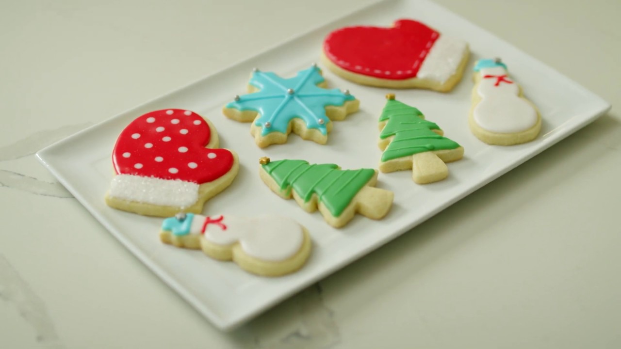 Old-Fashioned Sugar Cookies w/ Glaze Icing
