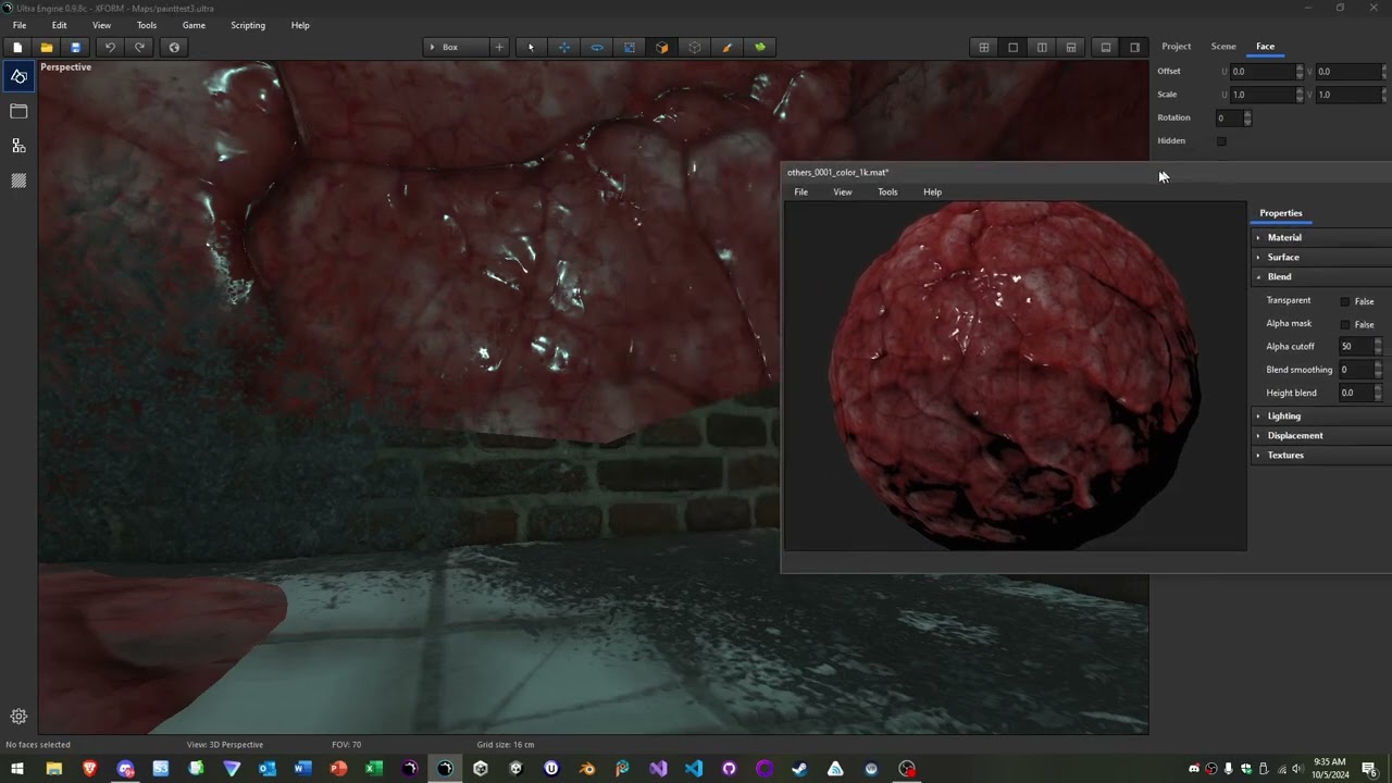 Material Painting in Ultra Engine