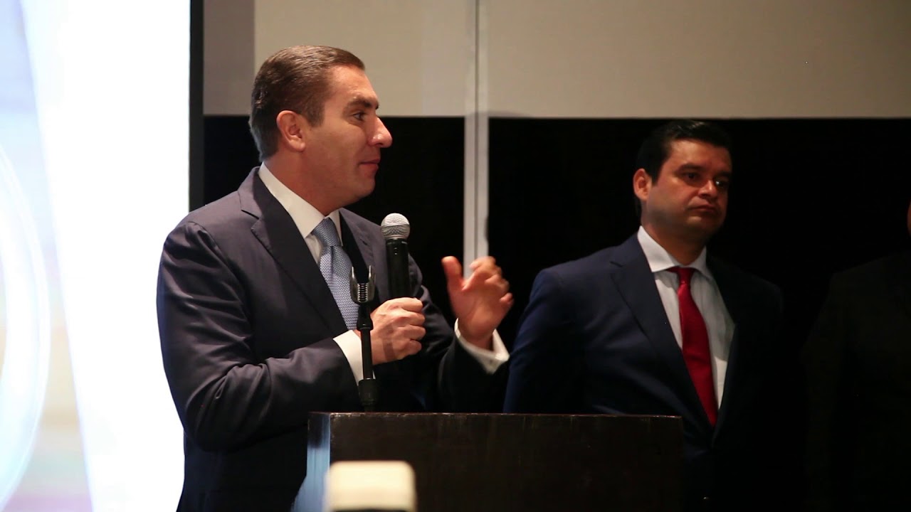 Presentación de planilla junto a Héctor Larios para buscar la dirigencia del PAN