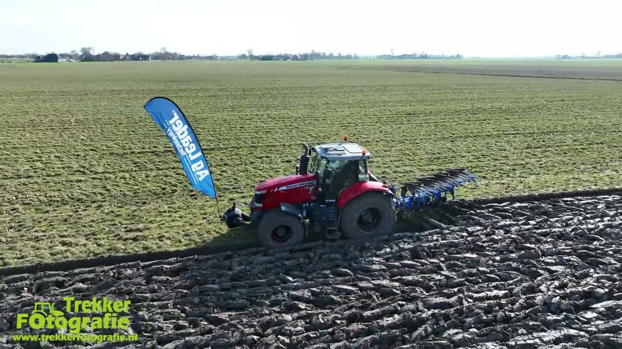 Ploegen 2025 | Beute | Ploughing | Pflugen | Massey Ferguson + Rabe
