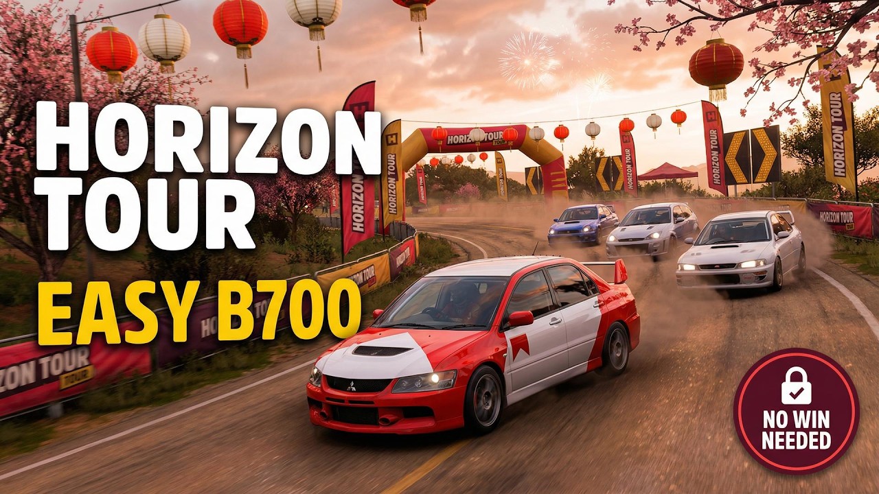 Easy Horizon Tour Co‑Op Guide | B700 ≤ 25,000 Cr Championship | FH5