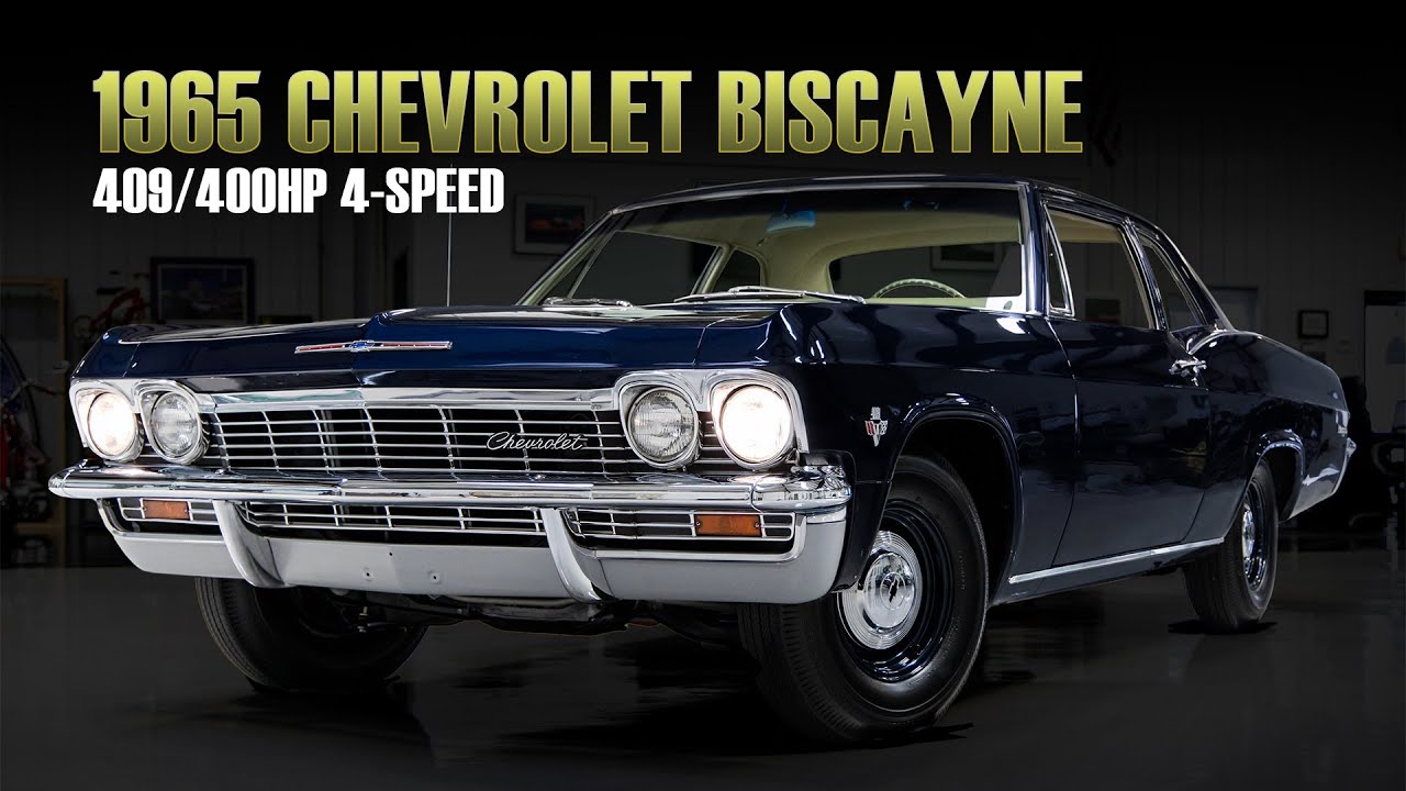 1 of 20! 1965 Chevrolet Biscayne 409/400HP 4-Speed