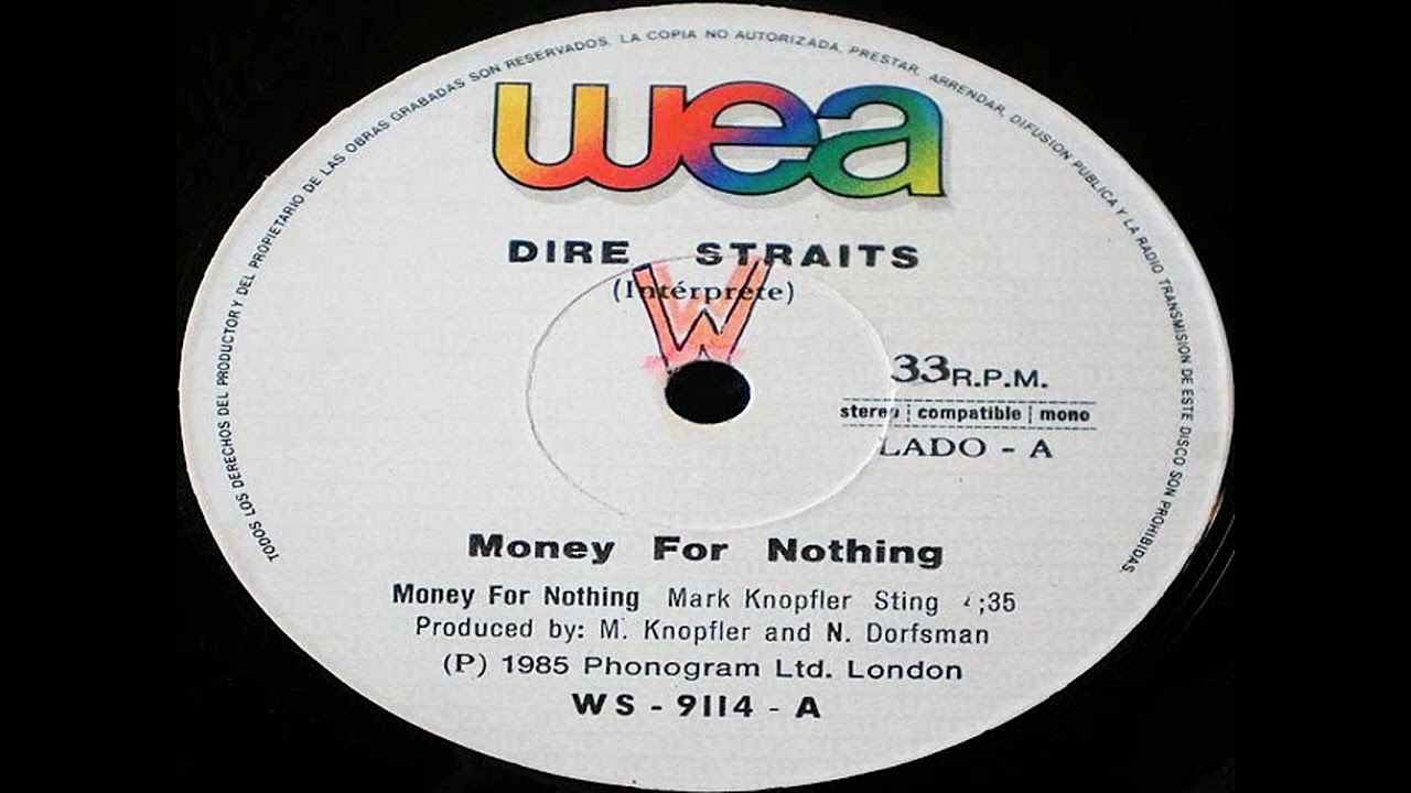 Dire Straits - Money For Nothing - ( Extended Version )