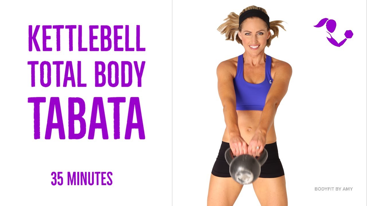 Kettlebell Total Body Tabata Workout for Strength & Cardio  |  35 Minutes