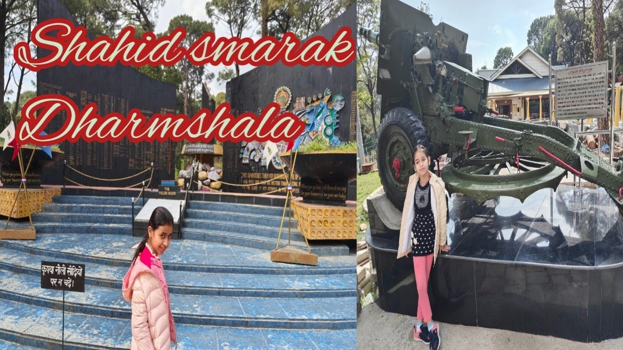 Shaheed smarak or war memorial park Dharamshala| Himachal vlogs|cherry and pakhi
