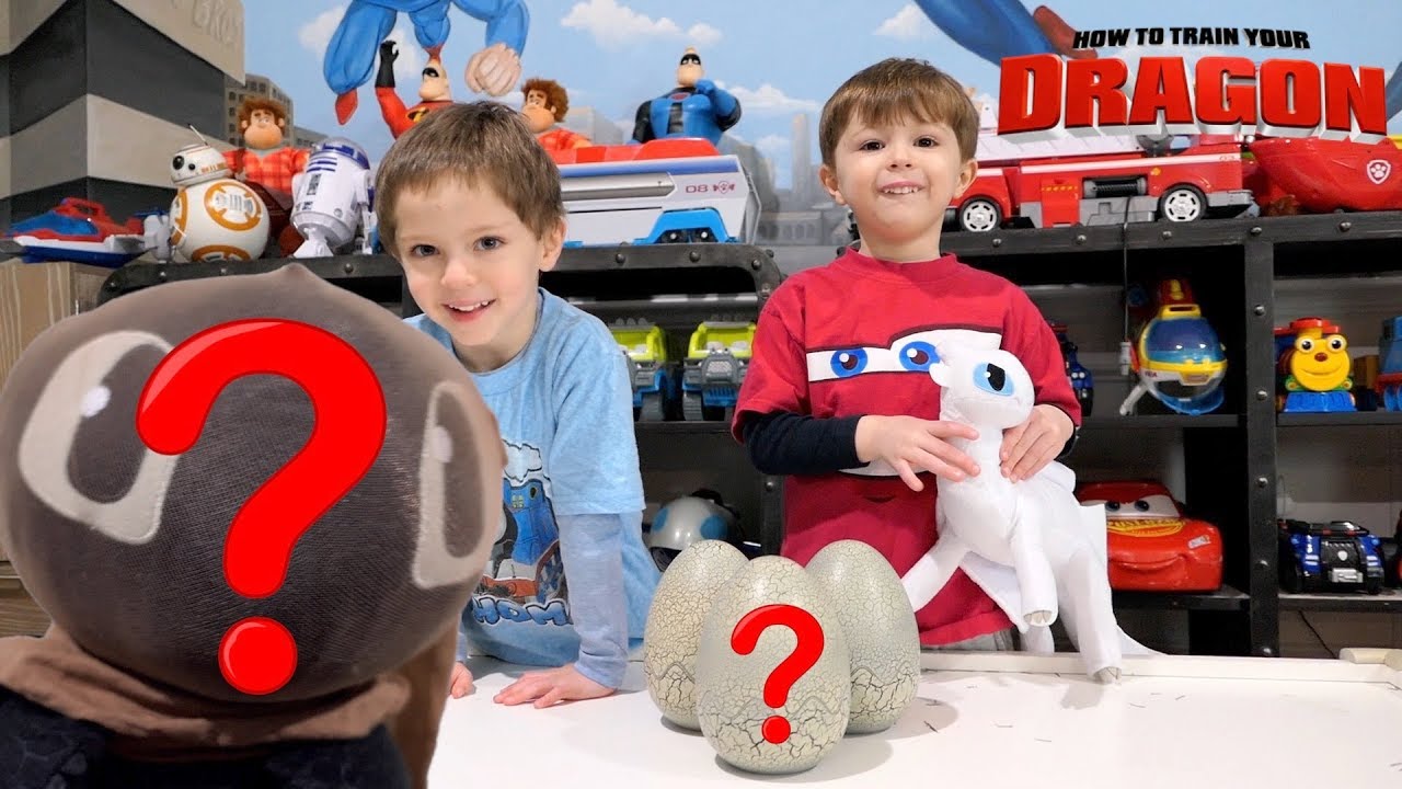 How to Train Your Dragon 3: The Hidden World. Dragon Master Hides Eggs