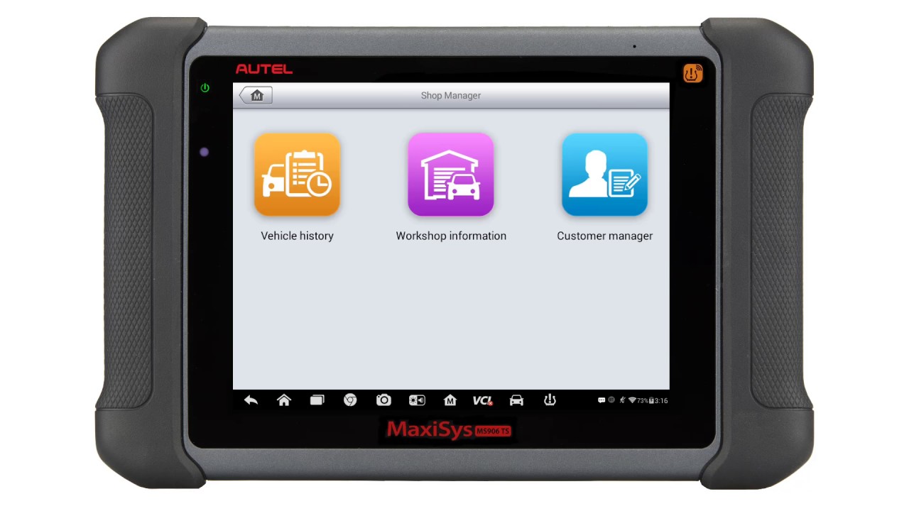 Autel MaxiSys Shop Manager