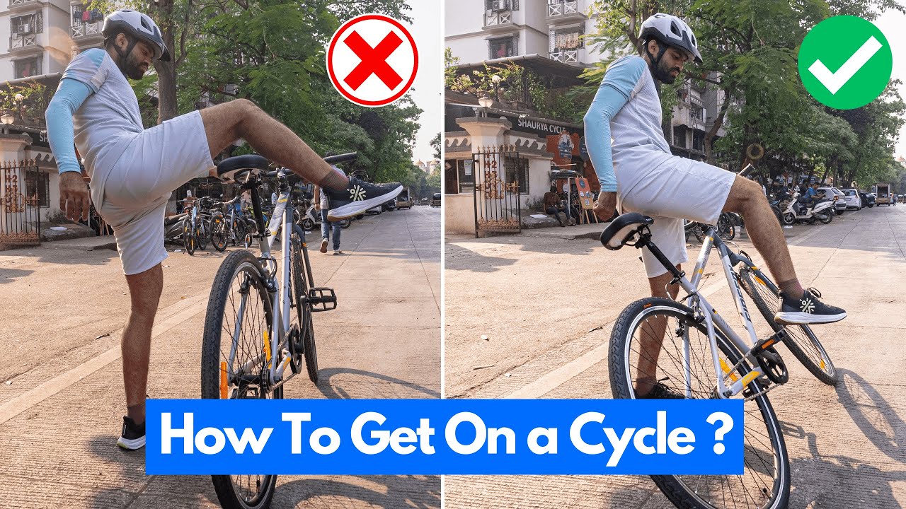 How To Correctly Get On and Off a Cycle ?