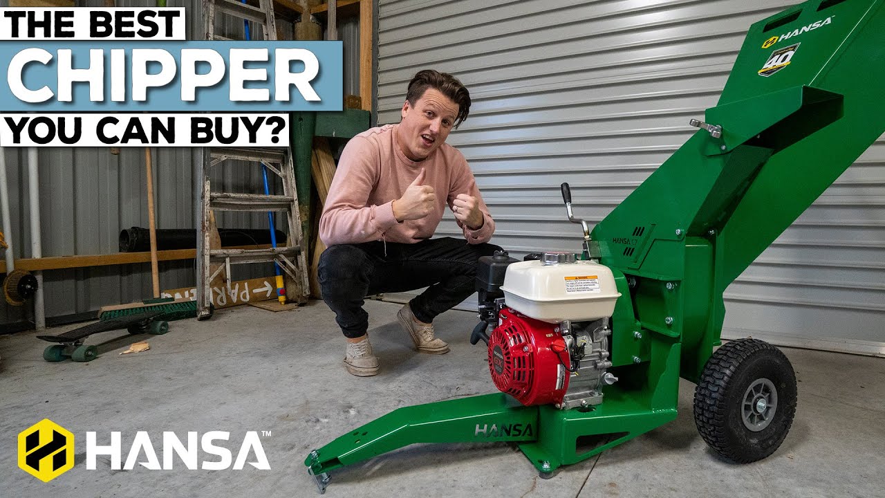 New Toy! |  Hansa C7 Wood Chipper Unboxing & Review