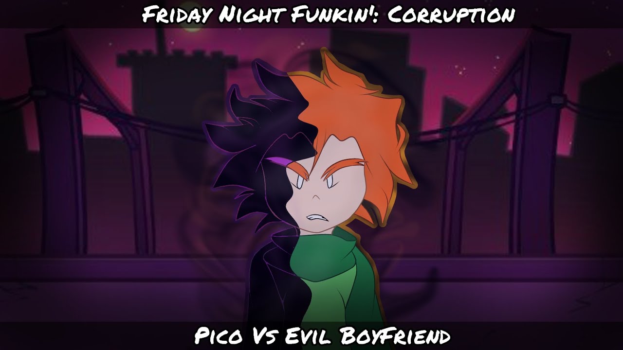 Friday Night Funkin': Corruption - Pico vs Evil BoyFriend [Background music] @AnimatedZorox