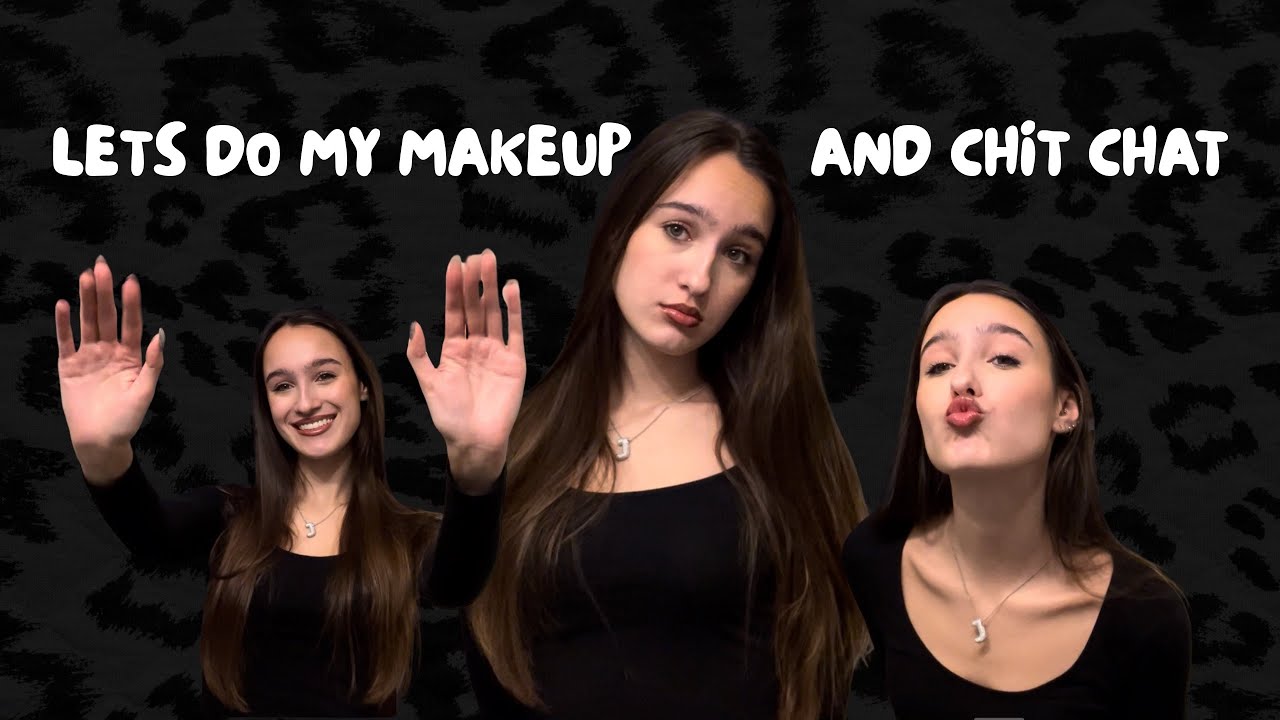 DOING MAKEUP + SPILLING TEA **DISCLAIMER THERE IS NO FILTER ON THIS VIDEO THE LIGHTING WAS THAT BAD 