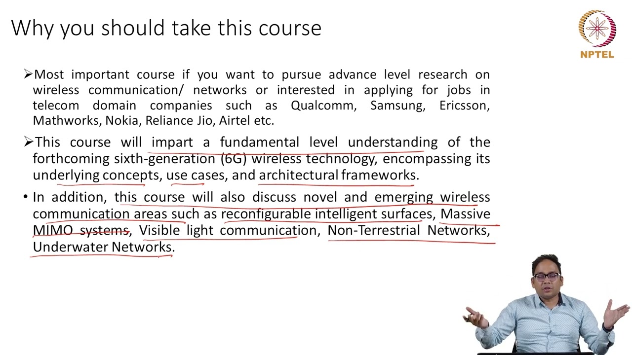 Lecture 1: Introduction to 6G Communications Network